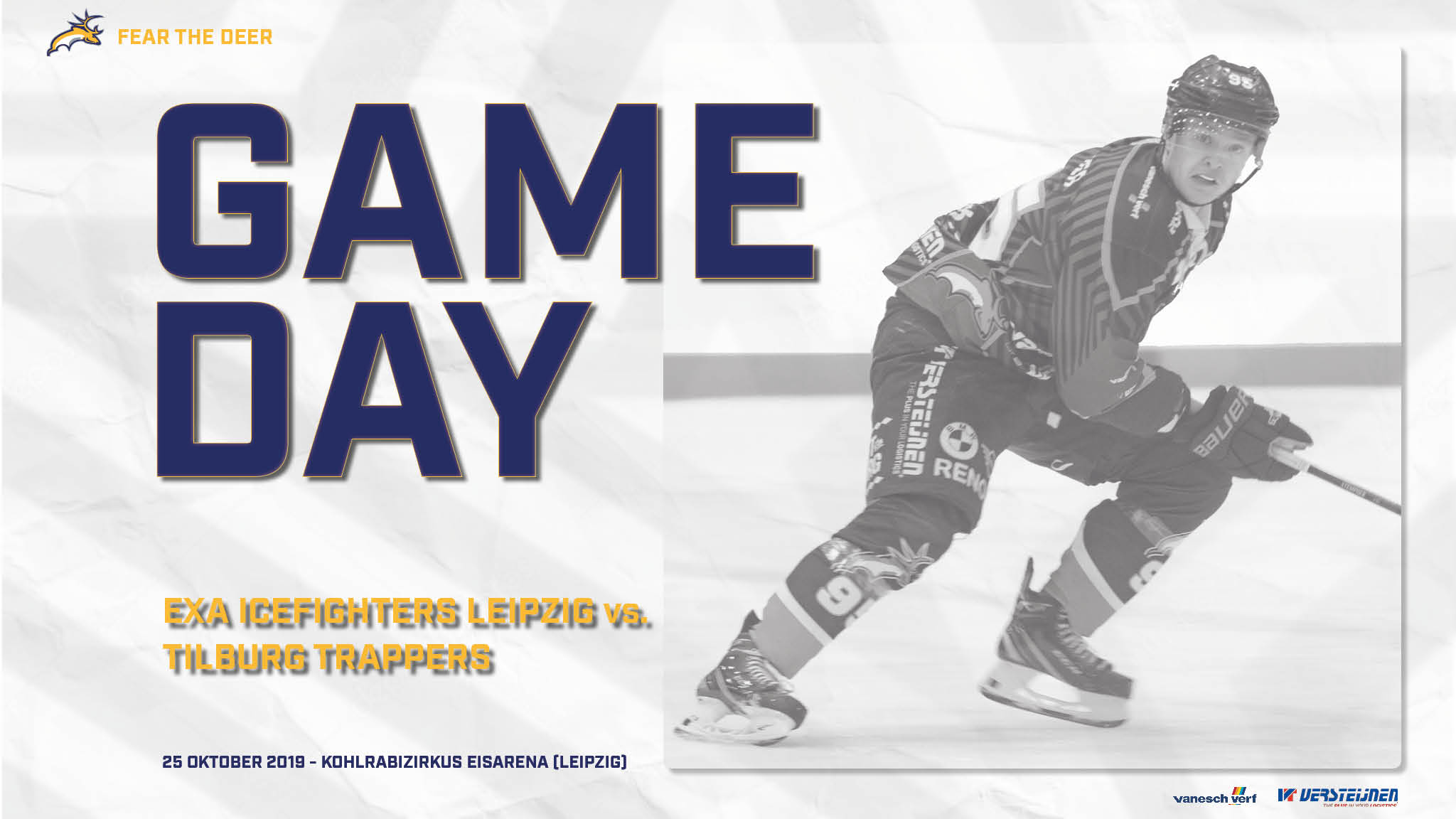 GAMEDAY: EXA Icefighters Leipzig vs. Tilburg Trappers