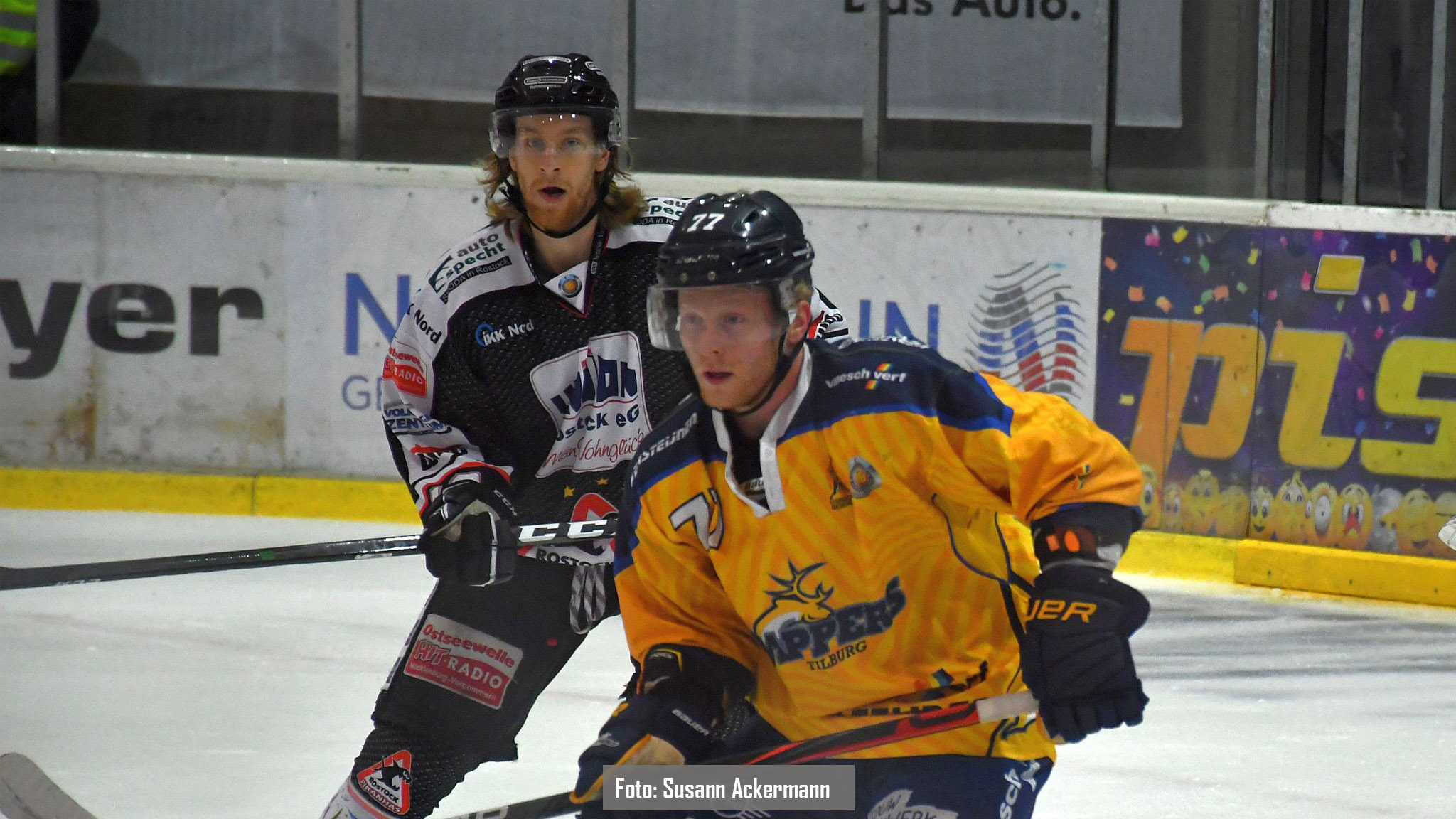 Rostock Piranhas vs. Tilburg Trappers (3-8)