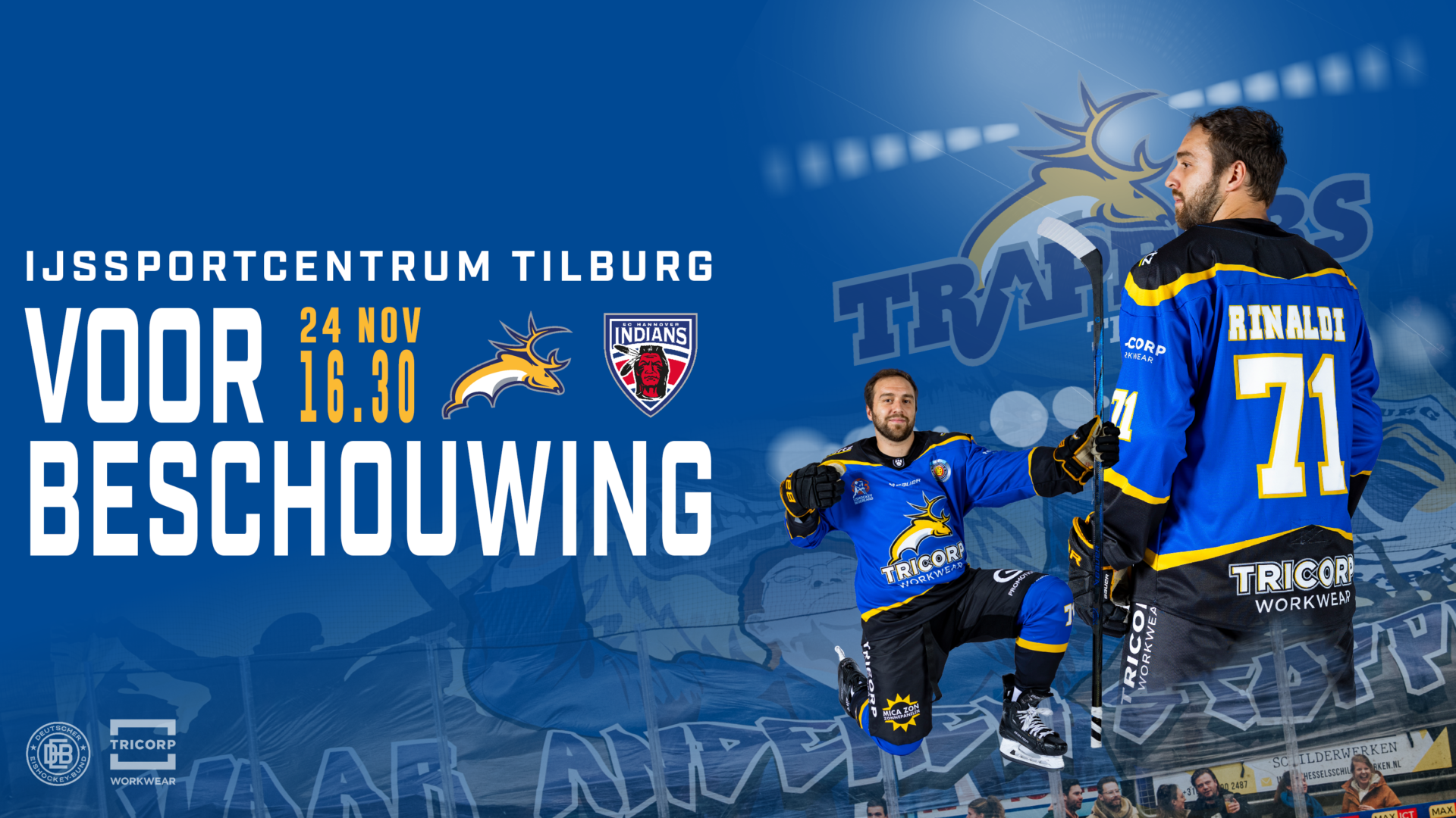 Trappers wil met juiste timing Hannover Indians verslaan