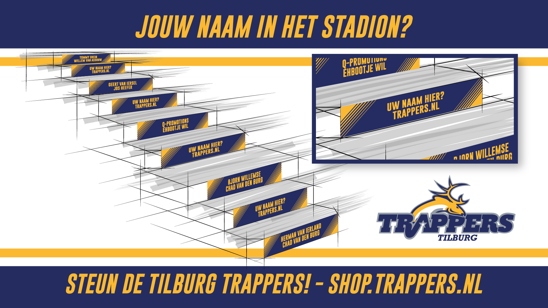 JOUW NAAM IN HET STADION?